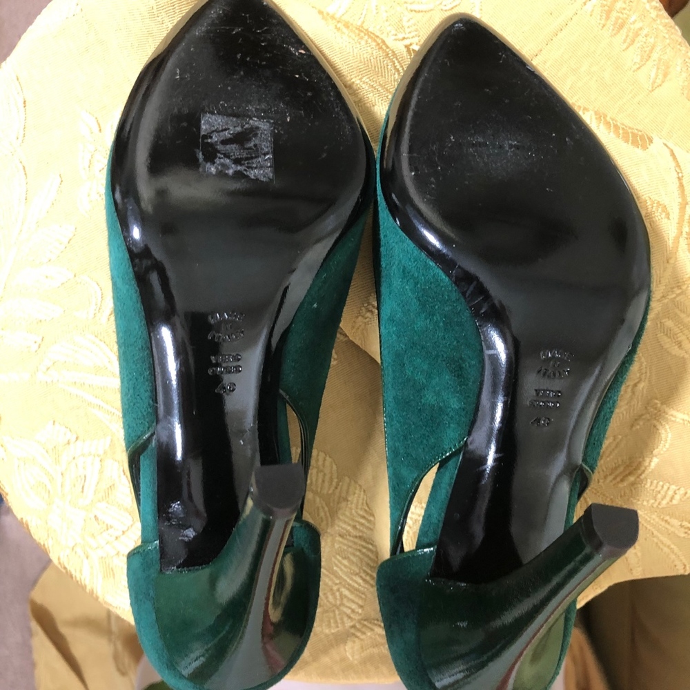 Alberta Ferretti Green Heels - Picture 5 of 6